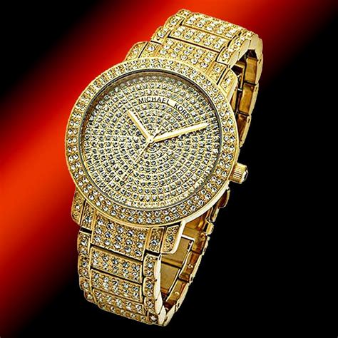 michael kors gold watch 3659|Michael Kors diamond watch men's.